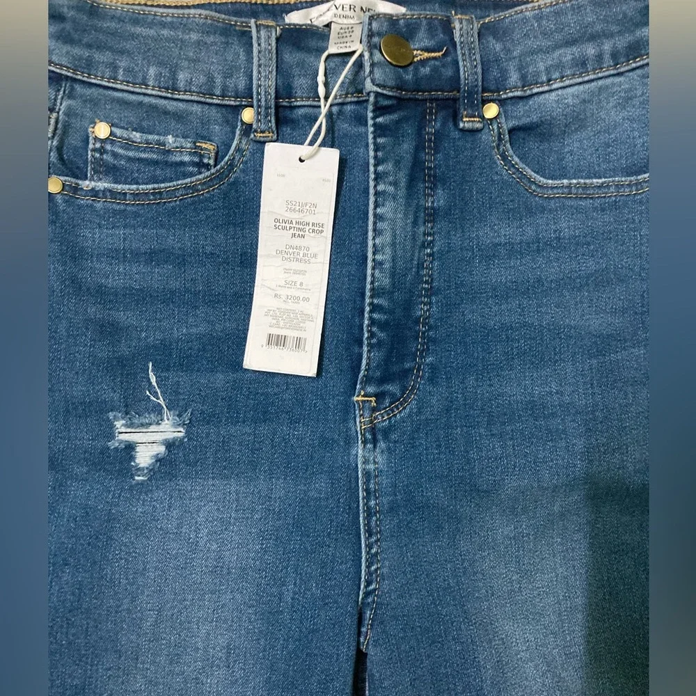 Forever New - Olivia High Rise Sculpting Crop Jean - Picture 2 of 5